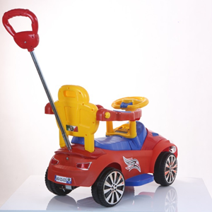 ماشین کودک بی بی ماک طرح آلفا رومئو قرمز-آبی مدل ZV-10 -اسباب بازی
